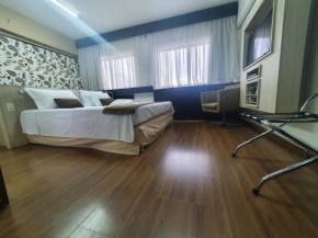 Lindo Flat em Hotel 4 estrelas na Bela vista